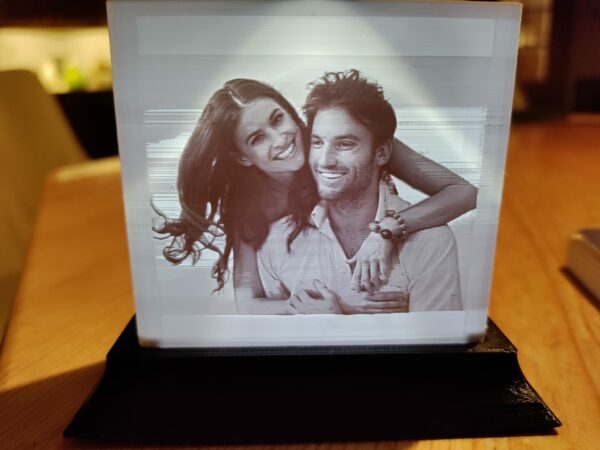 personal picture lithophane RGB lamp